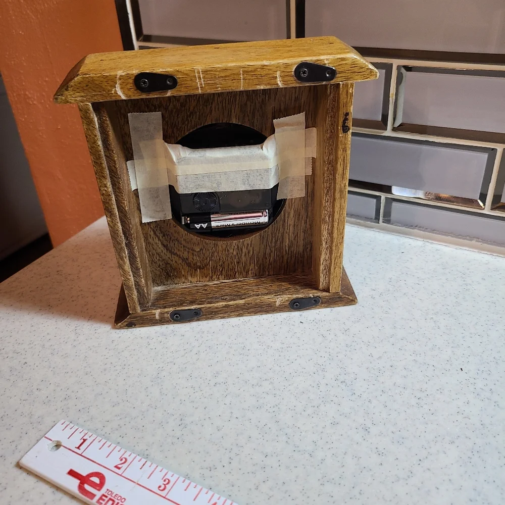 Wooden Clock Collectible for sale